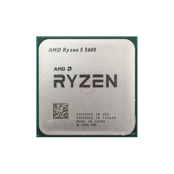 Procesador AMD Ryzen 5 5600G (Usado) | 6 Núcleos y 12 Hilos hasta 4.4 GHz Max Boost | Gráficos Integrados Radeon Vega 7 | 19 MB Caché Total y TDP 65W | Socket AM4 | Sin Caja y Sin Disipador (Solo Procesador) | AMD Ryzen 5 5600G
