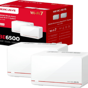 Sistema Mesh Wi-Fi 7 para Todo el Hogar Mercusys Halo H27BE (Paquete de 2)