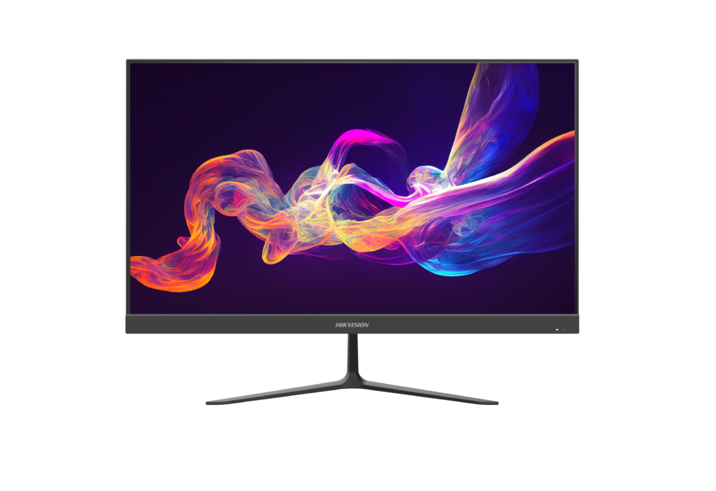 Monitor Hikvision DS-D5022F2-1P2 de 21.45 Pulgadas Full HD (1920x1080) | Panel IPS hasta 100Hz | Tiempo de Respuesta 6.5ms | Retroiluminación E-LED | Contraste 1000:1 | Brillo 250 cd/m² | Diseño de Baja Luz Azul | 1x HDMI 1.4 + 1x VGA | VESA 75x75mm