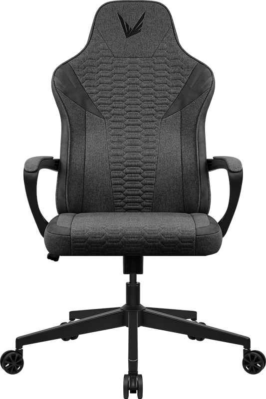 Silla Gaming Formula V Line VC2 Lite Fabric Gris Oscuro | Tapizado en Tela Tejida con Espuma de Alta Densidad | Respaldo Alto en Curva S con Marco de Acero | Reposabrazos Curvos Fijos | Mecanismo Mariposa con Inclinación Giratoria | Pistón de Gas Clase 4 Aprobado BIFMA X5.1 | Base de Acero de 350mm | Capacidad hasta 150kg | EAN 4711401665076