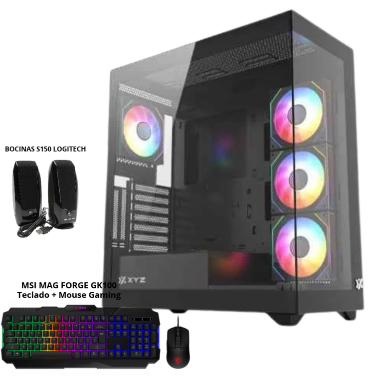 PC Gaming XYZ Tesseract X50 con teclado,mouse y bocina GRATIS