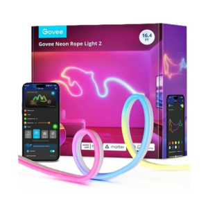 Tira de Luces LED Inteligentes Govee White Strip de 3 Metros con Soporte para Matter y Apple HomeKit (H61D3101)