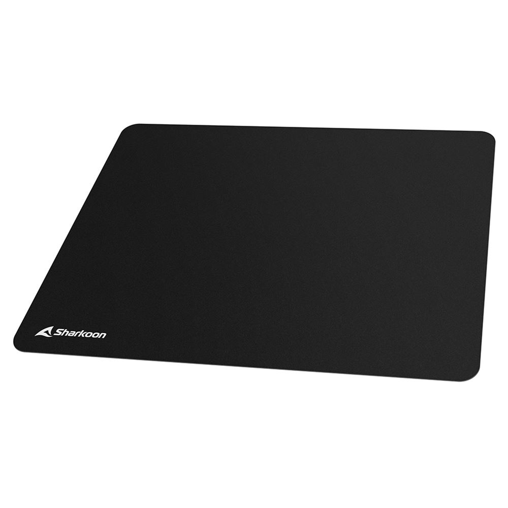 Mouse Pad Gamer Sharkoon 1337 V2 XL | Tamaño XL de 444 x 355 mm | Superficie textil repelente al agua | Base de goma antideslizante | Bordes cortados con láser que evitan el deshilachado | Grosor de 2.4 mm | Se puede enrollar para transportarlo
