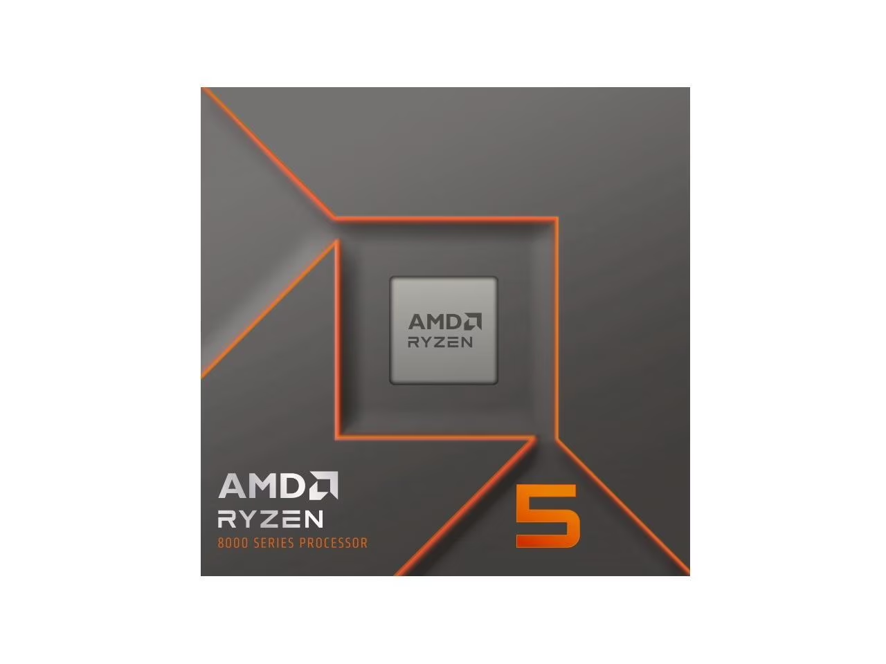 Procesador AMD Ryzen 5 8400F 6 Núcleos 12 Hilos hasta 4.7 GHz Socket AM5 | Sin Gráficos Integrados | DDR5 | PCIe 4.0 | 65W | Caché 22MB | 100-100001591BOX